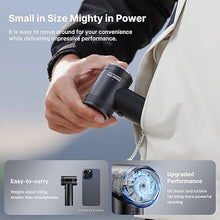 Load image into Gallery viewer, ULANZI CO23 Electric Air Duster Kit, 2-in-1 Design w 3 Replacable Nozzles, 4 Gear Intelligent Mechanism Dust Blower &amp; Vacuum Cleaner, Professional Lens Cleaning Air Blower (40000~100000r/min, 5V/2A)
