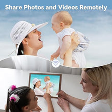 Load image into Gallery viewer, 10.1&quot; WiFi Digital Picture Frame, 1280x800 IPS HD Touch Screen, Smart Electronic Photo Frame, 16GB Storage, Auto-Rotate, Easy Setup to Share Photos or Videos Remotely via App and Email
