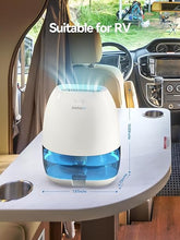 Load image into Gallery viewer, Dehumidifiers for Home, 34 oz Small Dehumidifier for Room, Quiet Dehumidifiers for Bathroom, Bedroom, RV, Closet with Auto Shut Off, 7 Colors Night Light
