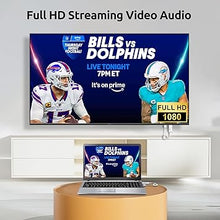 Load image into Gallery viewer, Wireless HDMI Transmitter and Receiver 4K, 2.4G/5G Plug &amp; Play Portable Wireless HDMI Extender Kit for Streaming Video and Audio to Monitor from Laptop/PC/TV Box/Projector
