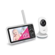 Load image into Gallery viewer, VTech VM350 Baby Monitor, 5&quot; Screen, 1000ft Long Range, Night Vision, 2-Way Talk, Lullabies, Secured Transmission No WiFi
