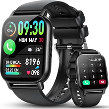 Load image into Gallery viewer, Smart Watch for Men Women with Bluetooth Call/Message Reminder, Fitness Watch 1.85&quot; HD Big Touch Screen, Heart Rate/Sleep/Spo2/Calories/Steps Monitor, 112+ Sport Mode, Activity Tracker for Android/iOS
