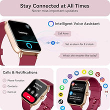 Load image into Gallery viewer, Gydom Smart Watch for Women Android &amp; iPhone, Alexa Built-in, 1.8&quot; Smartwatch with Heart Rate/SpO2/Sleep Monitor, IP68 Waterproof Activity Fitness Tracker, 101+ Sports Mode
