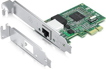 Load image into Gallery viewer, 1.25G Gigabit Ethernet Network Card with Broadcom BCM5751 Controller-10/100/1000Mbps Ethernet Network Adapter(NIC) Compatible for BCM5751-T1, Single RJ45 Copper Port, PCI-Express 2.1 X1
