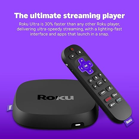 Roku Ultra 2024 - Ultimate Streaming Player - 4K Streaming Device for ...