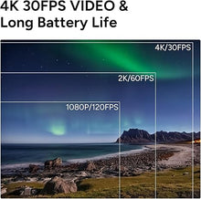 Load image into Gallery viewer, SJCAM C300 Pocket Camera, 3800mAh Battery Action Camera, 4K Body Camera, Stabilization, Waterproof, Dual-Touch Screen, Suitable for Vlogging and Live Streaming, with Helmet Mount Kits, White
