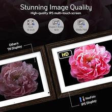 Load image into Gallery viewer, NexFoto 14 Inch Digital Picture Frame 32GB with Remote Control, WiFi HD Digital Photo Frame with IPS Touch Screen, Instantly Share Photos Videos via App, Gifts for Mom Men
