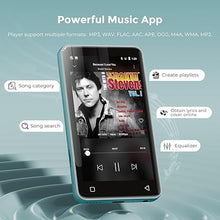 Load image into Gallery viewer, innioasis 80GB MP3 Player with Bluetooth and WiFi, MP3 Player for Kids with Spotify, Spotify Kids, Pandora, Audible, 4.0&quot; Touch Screen Music Player with Parental Controls, Up to 1TB (White+ Sky-Blue)
