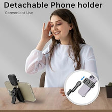 Load image into Gallery viewer, Auto Face Tracking Tripod 360° Rotation Phone Stand, No App, Face Body Phone Camera Stand with Remote and Gesture Control, Rechargeable Smart Shooting Stand with Light (Regular Edition)
