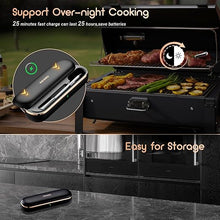 Load image into Gallery viewer, INKBIRD Meat Thermometer Wireless, Smart Bluetooth Meat Thermometer, IP67 Waterproof Wireless Meat Probe with Rechargeable Box for Outdoor Grill Smoker BBQ Rotisserie iOS &amp; Android App
