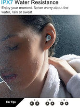 Load image into Gallery viewer, [Xmythorig Ultimate] True Wireless Earbuds Bluetooth 5.0 Headphones, IPX7 Waterproof Earphones for Sports, 160H Playtime w/ 3300mAh Charging Case, 3D Stereo Audio Touch Control in-Ear Headset w/Mic
