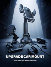Load image into Gallery viewer, Lamicall Car Phone Holder - [Strongest Military-Grade Suction Cup] 360° Rotation Phone Holders for Your Car Quick Release Adjustable Car Phone Mount Dashboard for iPhone 16 Galaxy Smartphone Truck
