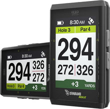 Load image into Gallery viewer, IZZO Golf Swami Max Handheld GPS Unit - Rangefinder Golf GPS with Oversized Large Color Screen for Measuring Golf Distances, Black
