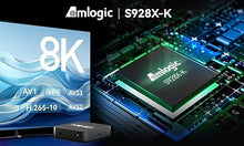 Load image into Gallery viewer, MINIX U8K-Ultra Android Media AI Box 8K UHD Android TV Box 128GB eMMC, 8GB LPDDR4X RAM Dolby Vision Audio Passthrough Entertainment Media Player. with MINIX A3 Pro Wireless Six-Axis Gyroscope
