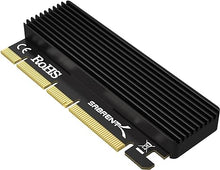 Load image into Gallery viewer, SABRENT NVMe M.2 SSD to PCIe X16/X8/X4 Card with Aluminum Heat Sink (EC-PCIE)
