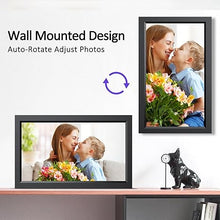 Load image into Gallery viewer, Forc Digital Picture Frame WiFi 15.6 Inch Digital Photo Frame with IPS FHD Touch Screen, Built-in 32GB Storage, Electronic Picture Frame Slideshow, Auto-Rotate, Easy to Share Photos Via Uhale APP
