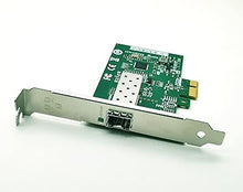 Load image into Gallery viewer, 1.25Gb PCIe x1 Converged Ethernet Network Card, Single SFP Port LAN Card Gigabit NIC with Intel I210-AS Chipset Server Support Windows Server/Windows/Linux/Vmware ESXI…
