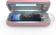 Load image into Gallery viewer, PhoneSoap 3 UV Cell Phone Sanitizer and Dual Universal Cell Phone Charger | Patented and Clinically Proven UV Light Sanitizer | Cleans and Charges All Phones - Orchid
