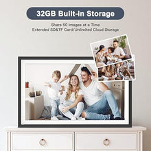 Load image into Gallery viewer, Smart Digital Photo Frame 15.6&quot;-Digital-Picture Frame - Dual-WiFi Digital Photo Frame, 1920x1080 Pixel IPS Screen, Share Photo Video Via App Email, Free Cloud, Best Birthday Gifts Ideas
