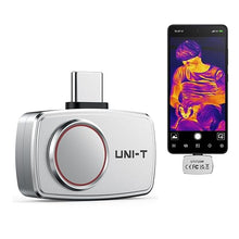 Load image into Gallery viewer, Thermal Imager,Thermal Camera Android 256x192 High Resolution 25Hz,Smallest Metal Shell Thermal Imaging Camera,Temperature Detection Infrared Camera,Work for Android with APP
