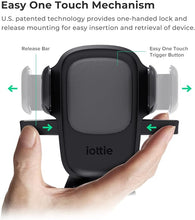 Load image into Gallery viewer, iOttie Easy One Touch 5 Dashboard &amp; Windshield Universal Car Mount Phone Holder Desk Stand with Suction Cup Base and Telescopic Arm for iPhone, Samsung, Google, Huawei, Nokia, other Smartphones
