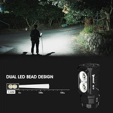 Load image into Gallery viewer, WUBEN E7 1800 Lumen Rechargeable Mini Flashlight with Magnet - Super Bright 6 Modes EDC Flashlight, Typ-C Rechargeable LED; IP68 Pocket Flashlight for Headlamp Use, Rescue, Camping
