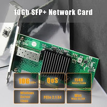 Load image into Gallery viewer, GLOTRENDS ST7315 10Gb SFP+ Network Card, PCIe 2.0 X4 Interface, Intel 82599EN Controller (X520-DA1), Support Windows Server/Linux/VMware
