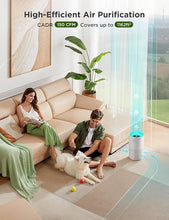 Load image into Gallery viewer, GoveeLife Smart Air Purifier for Homes and Large Rooms with Detachable Pre-filter, Covers up to 1162ft², HEPA Sleep Mode, App &amp; Alexa Control for Pet Hair, Pollen, Dust, and Smoke
