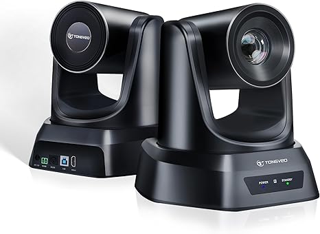 Conference Room PTZ Camera System with 20X Optical Zoom | 1080P 60fps HDMI USB Webcam for Church Streaming Online Video Conference| Compatible with Zoom, Skype, OBS | Easy Setup