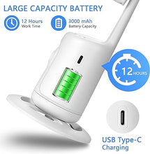 Load image into Gallery viewer, Auto Face Tracking Tripod, 360° Rotation Face Body Phone Camera Mount Smart Shooting Phone Tracking Holder with Remote,No App, Gesture Control,Smart Shooting Holder for Vlog, Streaming,Tiktok-White
