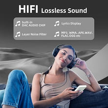 Load image into Gallery viewer, Mp3 Player,Music Player with Bluetooth,Digital Portable Walkman Mp3 &amp; Mp4 Players with Fm Radio,Voice Recorder,Photo,Video Play,E-Book,HiFi Sound Classic Mp3 for Sport,Running,Traveling (White 64GB)
