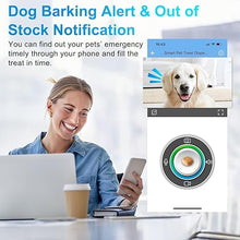 Load image into Gallery viewer, Pet Camera Treat Dispenser, 2.4G &amp; 5G WiFi Dog Camera with 2 Way Audio Talk Listen, 1080P Night Vision Cat Dog Cam, App Control Tossing, Multi Devices Login, Compatible with Alexa, Upgraded
