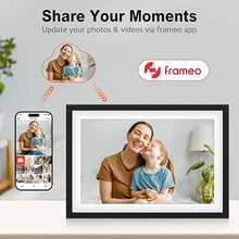 Load image into Gallery viewer, Frameo 10.1 Inch Digital Picture Frame with 1280 x 800 HD IPS Touch Screen, 64GB Large Storage and 2GB RAM WiFi Digital Photo Frame, Easy Setup, Share Moments Remotely via Frameo, Christmas Gi-ft
