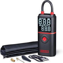 Load image into Gallery viewer, VIAIR EVC - Every Vehicle Carry™ Rechargeable Tire Inflator Portable Air Compressor with LED Light, Electric Air Pump for Cars, Bicycles, Motorcycles, Digital LED Display with preset function
