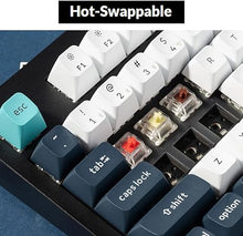 Load image into Gallery viewer, Keychron Q5 Max 96% Layout Full-metal Custom Wireless Mechanical Keyboard With Knob, QMK/VIA Programmable 1000Hz 2.4 GHz/Bluetooth/Wired RGB Backlit for Mac Windows, Gateron Banana Switch-Carbon Black
