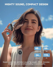 Load image into Gallery viewer, Donner Wireless Lavalier Microphone VPM-20 Mobile Vesion for USB-C iPhone iPad Android, with Charging Box, Dual-Channels Mics, Plug-Play, 1000ft Range, 48KHz 24Bit, Noise Cancellation, 40h Use Max
