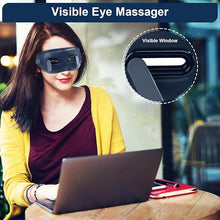 Load image into Gallery viewer, Eye Massager with Heat, Heated Eye Mask with Vibration for Migraines, Dry Eyes and Dark Circles, Wireless Eye Care Device, Gift for Eyestrain Relief and Sleep Improvement
