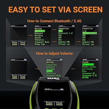 Load image into Gallery viewer, Tera Barcode Scanner Wireless with Screen: Pro Version 1D 2D QR with Setting Keypad Charging Cradle Works with Bluetooth 2.4G Wireless USB Wired Handheld Bar Code Reader HW0009 Green
