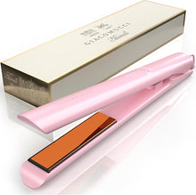 Load image into Gallery viewer, Titanelli 2 in 1 Titanium Hair Straightener and Curler | 100% Pure Ti-Thermal Technology Flat Iron | 1-Inch Professional Styling | Available in Black, Gold, and Pink (Pink)
