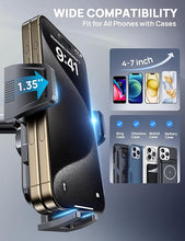 Load image into Gallery viewer, [2024 Newest] Dashboard Phone Holders for Your Car [Military Grade Stable] Phone Holders for Your Car, Non-Slip Silicone Carbon Fiber Car Phone Mount, Rotatable Suction Cup for All Phone,Purple
