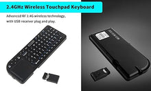 Load image into Gallery viewer, Mini Wireless Keyboard?2.4GHz Backlit Keyboard with Touchpad Mouse?Portable Keyboard?Multifunction Controller with USB Receiver Remote Control?Suitable for PC, Tablet, Laptop,TV Box,PS3/4
