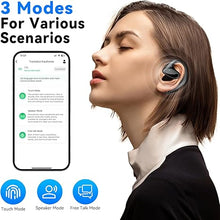 Load image into Gallery viewer, Translation Earbuds, Language Translator Device with 144 Languages &amp; Accents Online, Translator Earbuds Real Time with APP Support Music and Calling, Fit for iOS &amp; Android
