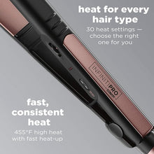Load image into Gallery viewer, CONAIR INFINITIPRO Rose Gold Ceramic Flat Iron, 1-inch
