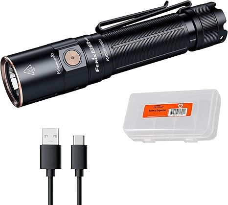 Fenix E28R V2.0 EDC Flashlight, 1700 Lumen USB-C Rechargeable Compact Pocket Size with Magnetic Tail