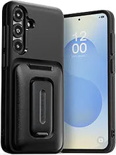 Load image into Gallery viewer, VRS DESIGN Orb Case for Galaxy S25 Plus (2025), Premium Card Wallet Case [3 Cards] Durable Built-in Stand Cover Compatible with Samsung Galaxy S25 Plus (Matte Black)
