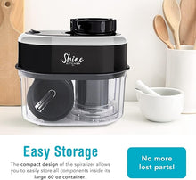 Load image into Gallery viewer, Shine Kitchen Co. SES-100 Electric Vegetable Spiralizer
