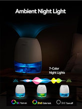 Load image into Gallery viewer, Dehumidifiers for Home, 34 oz Small Dehumidifier for Room, Quiet Dehumidifiers for Bathroom, Bedroom, RV, Closet with Auto Shut Off, 7 Colors Night Light
