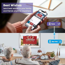 Load image into Gallery viewer, 10.1&quot; Digital Picture Frame 32GB Smart WiFi Photo Frame,1280 * 800 HD IPS Touch Screen,Auto-Rotate,Share Photos and Videos via Free App,for Christmas
