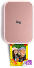 Load image into Gallery viewer, Canon Ivy 2 Mini Photo Printer, Print from Compatible iOS &amp; Android Devices, Sticky-Back Prints, Blush Pink
