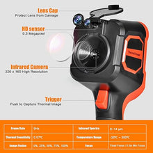 Load image into Gallery viewer, BTMETER Thermal Imaging Camera Gun, Infrared Temperature Imager 300,000 Pixels with 220 x 160 IR Resolution 6G Image Storage Measure Temp -4°F~626°F
